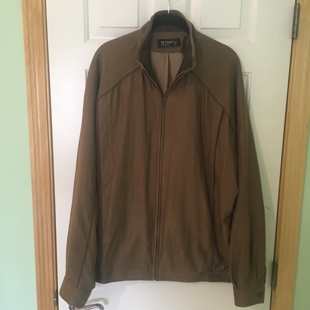 Men’s St. Croix Microfiber Bomber Jacket - Picture 3 of 8